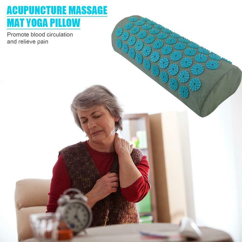 Acupressure Massager Yoga Pillow Relaxation Spike Relieve Stress Pain Pad A
