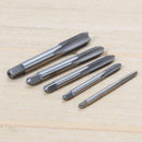 5PCS/Set HSS M3 M4 M5 M6 M8 Machine Spiral Point Straight Fluted Screw