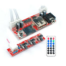 Usb U-Disk T-Flash Micro-Sd Card Decoder Mp3 Player Support Mp3 Wav Remote  X9E6