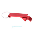 Aluminum Alloy Beer Bottle Opener Keychains Can Opener Keyring Claw Bar Tool