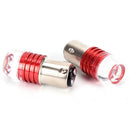 2pcs Strobe Flashing Red 1157 LED Auto Tail Brake Light Lamp Projector Bulb  JR