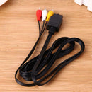 1.8m 6FT AV TV RCA Game Video Cable Cord for Snes Nintendo 64 N64 A