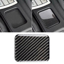 Carbon Fiber Seat Heating Button Frame Cover Trim for Subaru BRZ 13-17 (A)