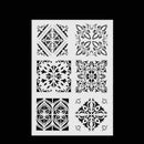 Layering Stencils For Walls Painting Scrapbooking Template Decor DIY Crafts H1N1