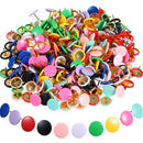 300pcs Office Colorful Drawing Pins Pushpin Thumbtack Board Push PinS Ew