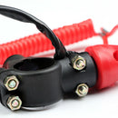 Motorcycle Universal Safety Outboard Emergency ATV Stop On Off Lanyard Switch