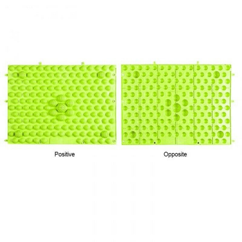 New Durable Reflexology Foot Massage Pad Toe Pressure Blood Circulation Pla H7Q4