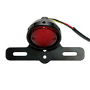 12V Motorcycle Red Rear Tail LED Brake Stop Retro Light Anti Collision Lamp