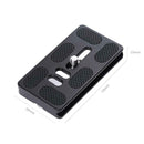 Metal Quick Release Plate for PU-70 Benro B1 B2 B3 TB0 Ballhead Arca Swiss A