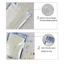 100 Pcs Clear Aluminum Foil Bag Self Seal Zipper Ziplock Packing Food Bag R U9E1