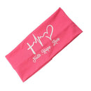 5pcs Non Slip Turban Women Button Headband Face Cover Holder Elastic Headwrap