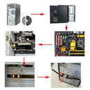 Super Speed 4 Ports Pcie To Usb 3.0 Expansion Card With 15 Pin Sata Power C