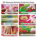 DIY 5D Diamond Painting Kit Full Drill Diamond Embroidery Cross Stitch Wall Art
