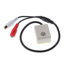 Security CCTV Monitoring Microphone Voice Audio Monitor Pickup