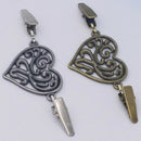 Retro Sweater Cardigan Clips Keeper Fashion Brooches Shawl Duck Clip Buckle