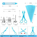 42 PCS Cake Decorating Tips Supplies Kit Frosting Tools Set For Cupcakes C KPF