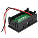 Waterproof 12V Lead-acid Battery Power Capacity Indicator Voltmeter Voltage LED