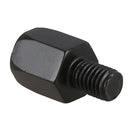 2 PCS motorcycle MIRROR ADAPTORS CONVERTS CLOCKWISE 8MM TO 10MM BLACK B7U9