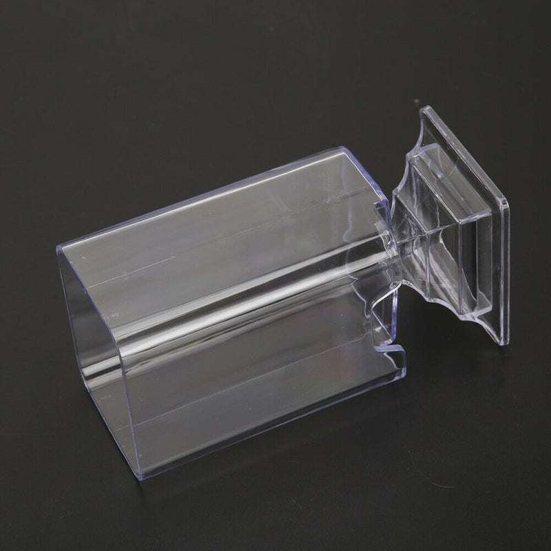 Makeup Cotton Pad Box Clear Nail Art Remover Paper Holder Organizer Case A