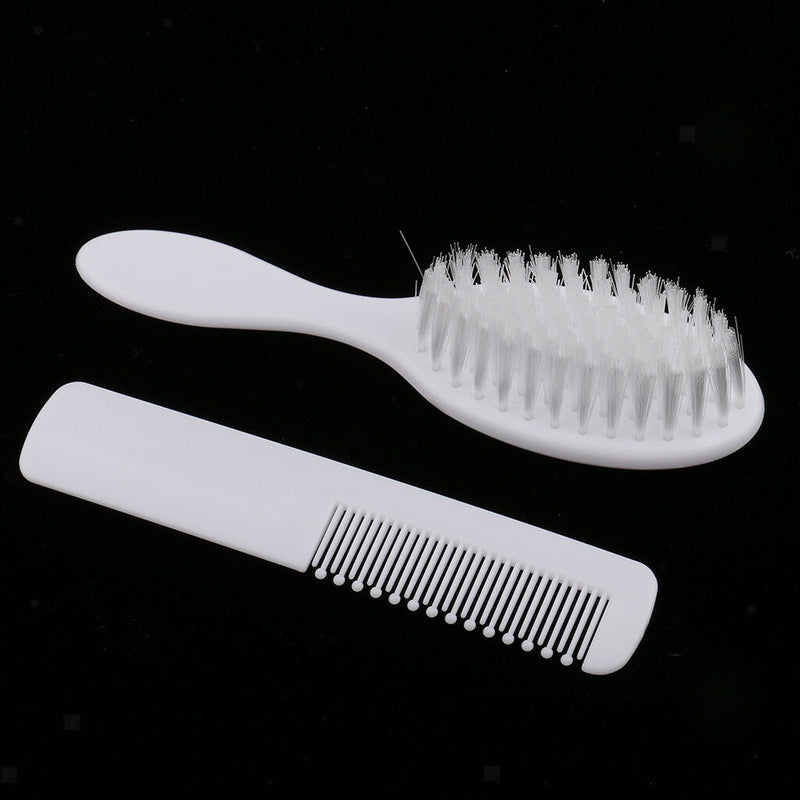 Baby Infant Toddler Hair Soft Brush Comb Set Safe Brush Hair Scalp Massage