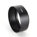 52mm metal alloy material long lens hood for Canon Nikon camera Z