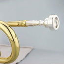 3 Pack Trumpet Mouthpiece (3C 5C 7C) with Trumpet Mute for Replacement Musi