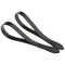 2pcs Black PU Leather Handle Shoulder Bags Handbag Straps Replacement 60cm