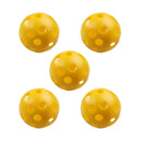 50Pcs Plastic Whiffle Airflow Hollow Golf Practice Training Sports Balls