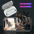 S11 Bluetooth Touch Wireless Control Headset with Digital Display Charging Case