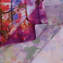 Watercolor Flower Decor Collection, Spring Flowers Wisteria Bokeh Backgroun