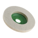 4'' Round Polishing Wheel Pad Wool Felt Buffing Polishers Pads 100mm Green