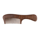 Handmade No Static Natural Sandalwood Massage Comb Hair Detangler Wood Comb