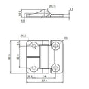 Adjustable Torque Hinge Position Control Replacement for Southco
