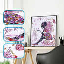 5D DIY Special Shaped Diamond Painting Butterfly Fairy Cross Stitch Kits