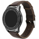 22Mm Leather Adjustable Smart Bracelet Wrist Strap Watch Band Replacement foD2L1