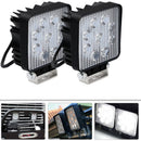 4Inch 27W Square Spot Beam Led Work Light Driving Fog Lights Front Bumper B Ew