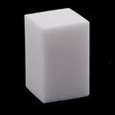 Translucent Square Column Rubber Stamp Carving Blocks for DIY Stamps White