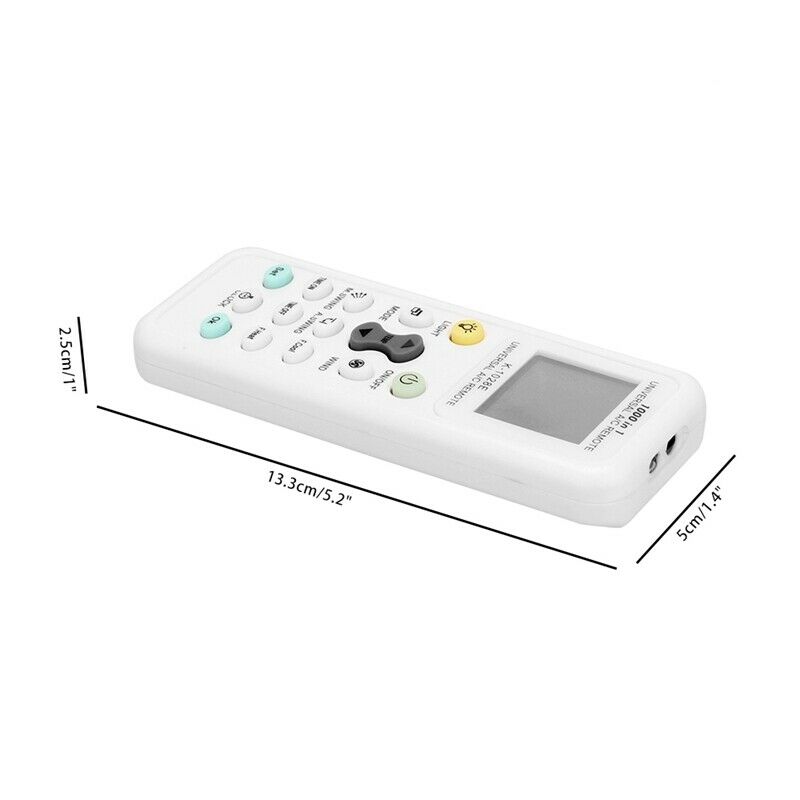 Universal Wireless K-1028E 1000 In 1 Ac Digital Lcd Remote Control For Air  D7J2