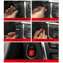 Engine Start Stop Button Push Button Ignition Switch Cover Replacement for