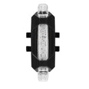 15LM LED MTB Bike Taillight USB Rechargeable Bicycle Rear Warning Lamp