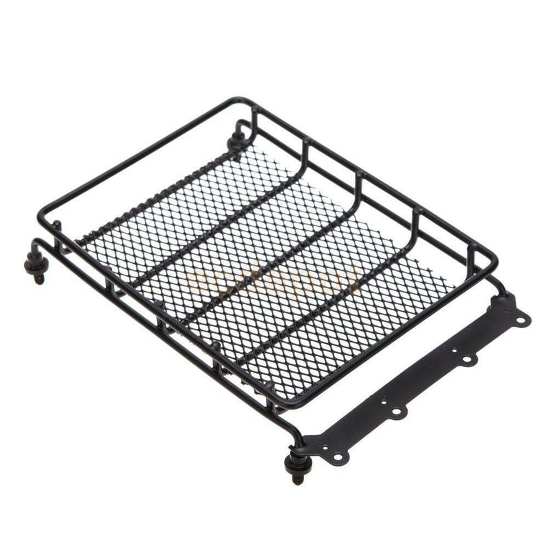 RC Car Truck Rock Crawler 1:10 1/10th Roof Luggage Rack Black