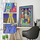 5D DIY Special Shaped Diamond Painting Religious Embroidery Kit Home Decor