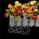 10Pcs Flower Design Metal Cutting Die For DIY Scrapbooking Album Paper Cards FT