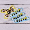 5x Baby Kid Forehead Cartoon Strip Head Thermometer Fever Body Temperature ï¼W