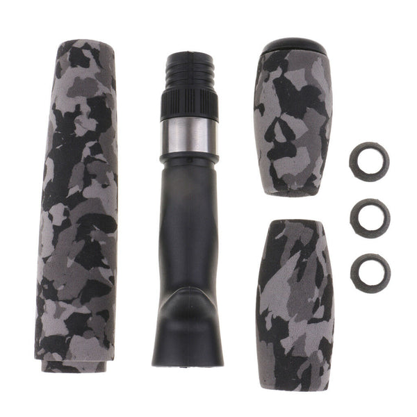 DIY Fishing Rod Building or Repair Spinning EVA Handle Grip with Reel Seat