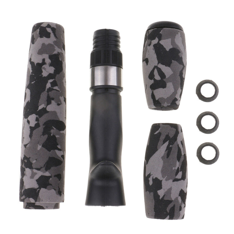 DIY Fishing Rod Building or Repair Spinning EVA Handle Grip with Reel Seat