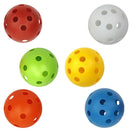 6-Pack Plastic Golf Training Balls For Driving Range/Swing Practice At Home