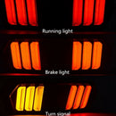 MSX125 Motorcycle LED Tail Light Running Stop Brake Rear Turn Signal IndicatorME
