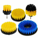 5pcs Power Scrubber Cleaning Drill Brush Kit Medium Soft PP Brushes For Bat