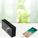 Projection Alarm Clock,6.5 Inch Projection Clock,Fm Radio with Temperature